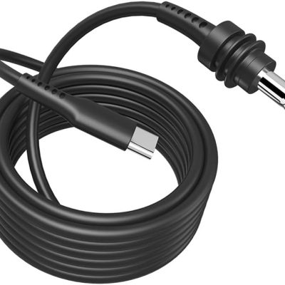 USB C to DC Power Cable Type C Input to DC 20V 5A Barrel Jack Cable For PD Charger and PD Power Bank Portable Starlink Mini Cable Kit for Outdoor Travel (3M)