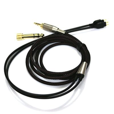 Replacement Audio Cable Compatible with Sennheiser HD650, HD600, HD580, HD58X, HD660S, HD660S2, Massdrop HD6XX Headphones, 1.5M