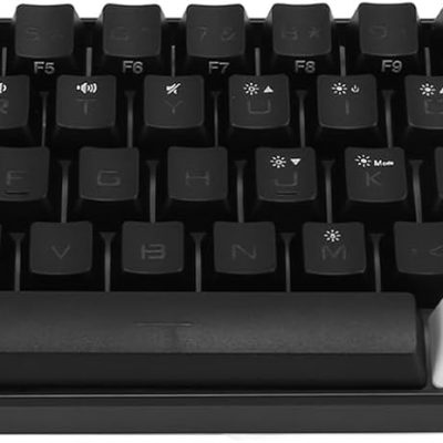 Wired Gaming Keyboard, Mechanical Sense Mini Gaming Keyboard, RGB Backlit 61 Keys Ultra Compact Keyboard, Ergonomic Keyboard for